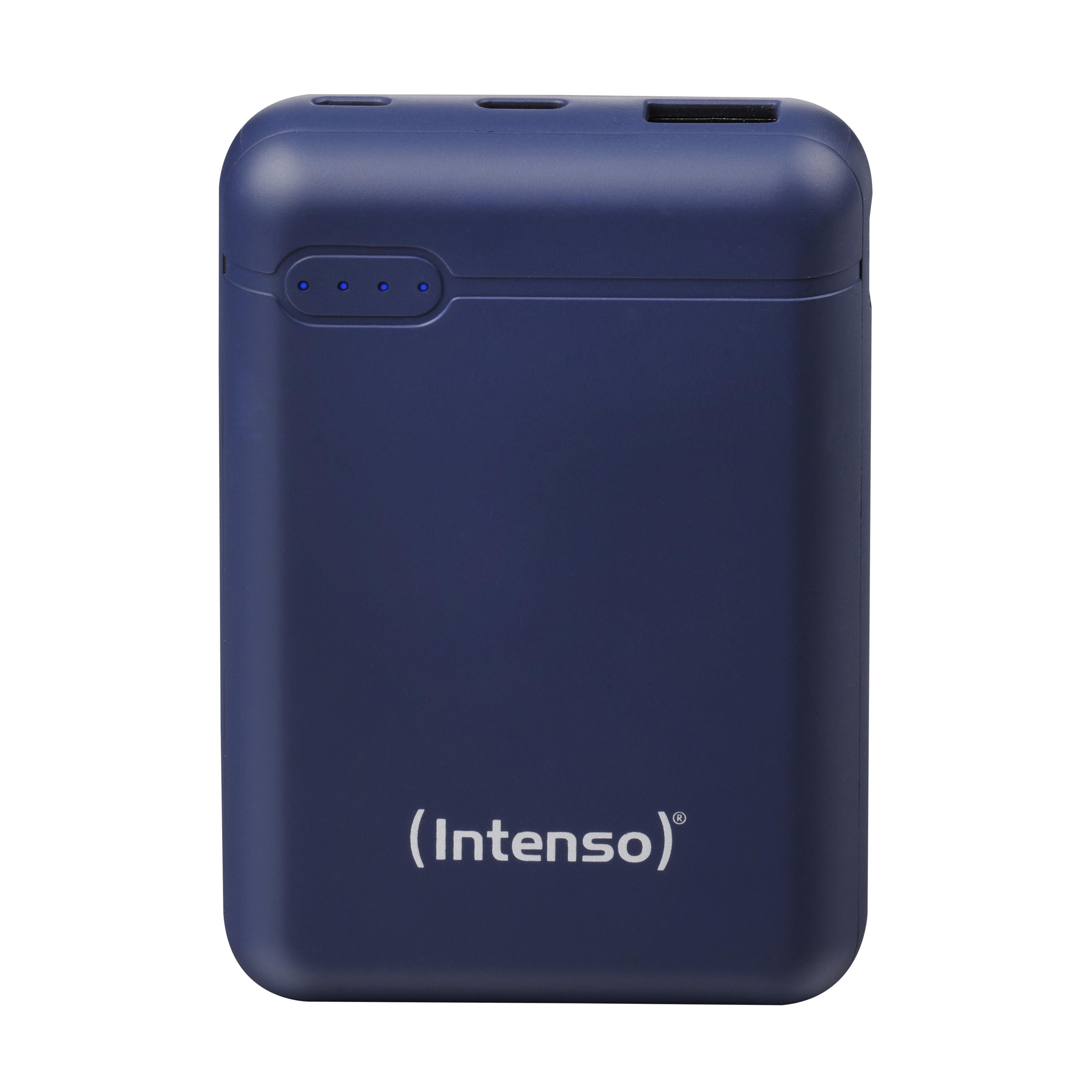 Batterie de secours externe (power bank) - Intenso xs10000 lithium polymre (lipo) 10000 mah bleu