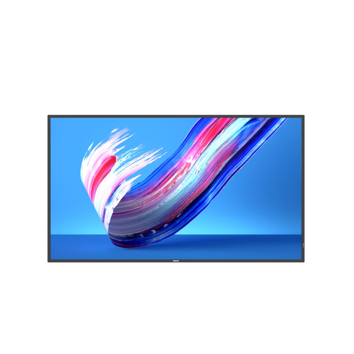 Philips 55bdl3650q cran plat de signalisation numrique 139,7 cm (55") lcd wifi 350 cd/m 4k ultra hd noir intgr dans le processeur android 10 18/7