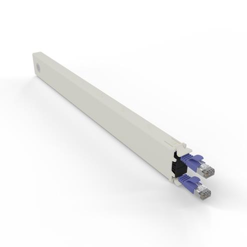 Patchbox conex8stpvi cble de rseau violet 0,8 m cat6a u/ftp (stp)