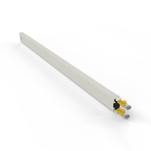 Patchbox cone30stpyl cble de rseau jaune 1,8 m cat6a u/ftp (stp)