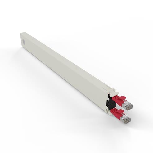 Patchbox conex8stprd cble de rseau rouge 0,8 m cat6a u/ftp (stp)