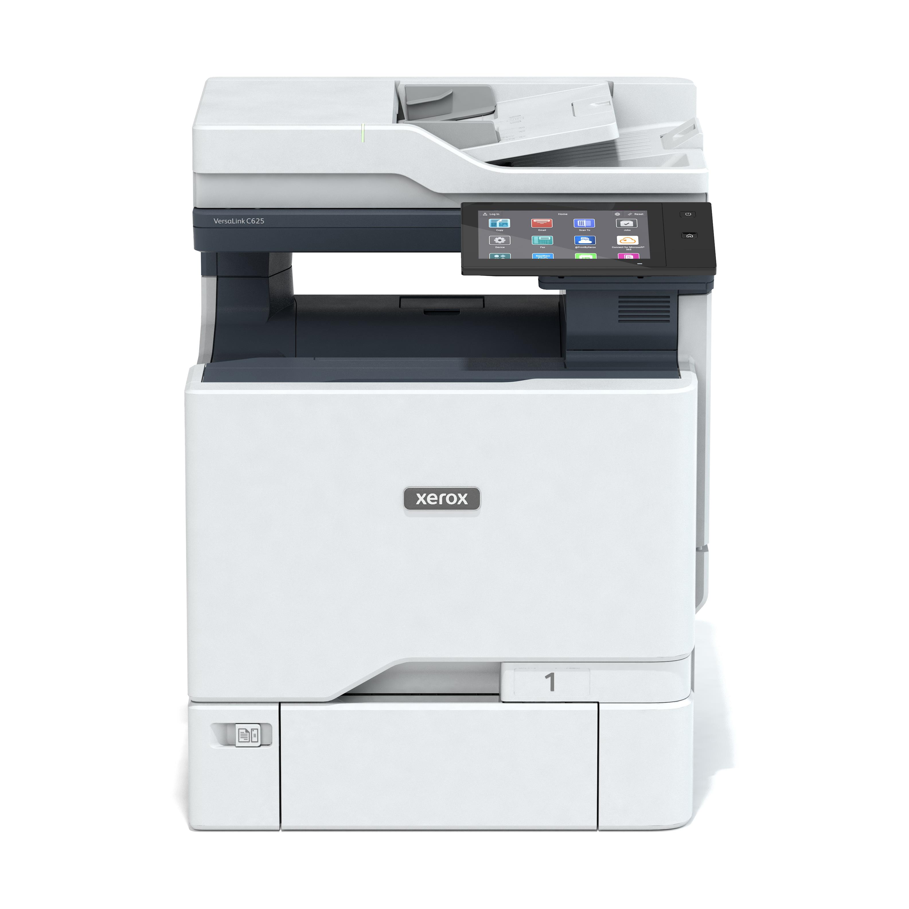 Xerox versalink c625 a4 50 ppm - copie/impression/numrisation/fax recto verso ps3 pcl5e/6 2 magasins 650 feuilles