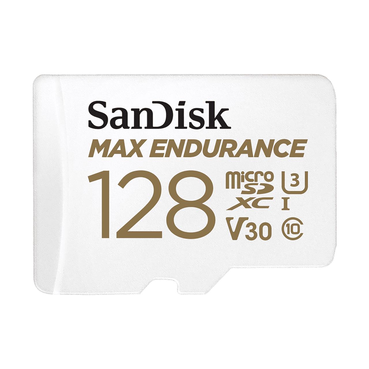 Sandisk max endurance 128 go microsdxc uhs-i classe 10