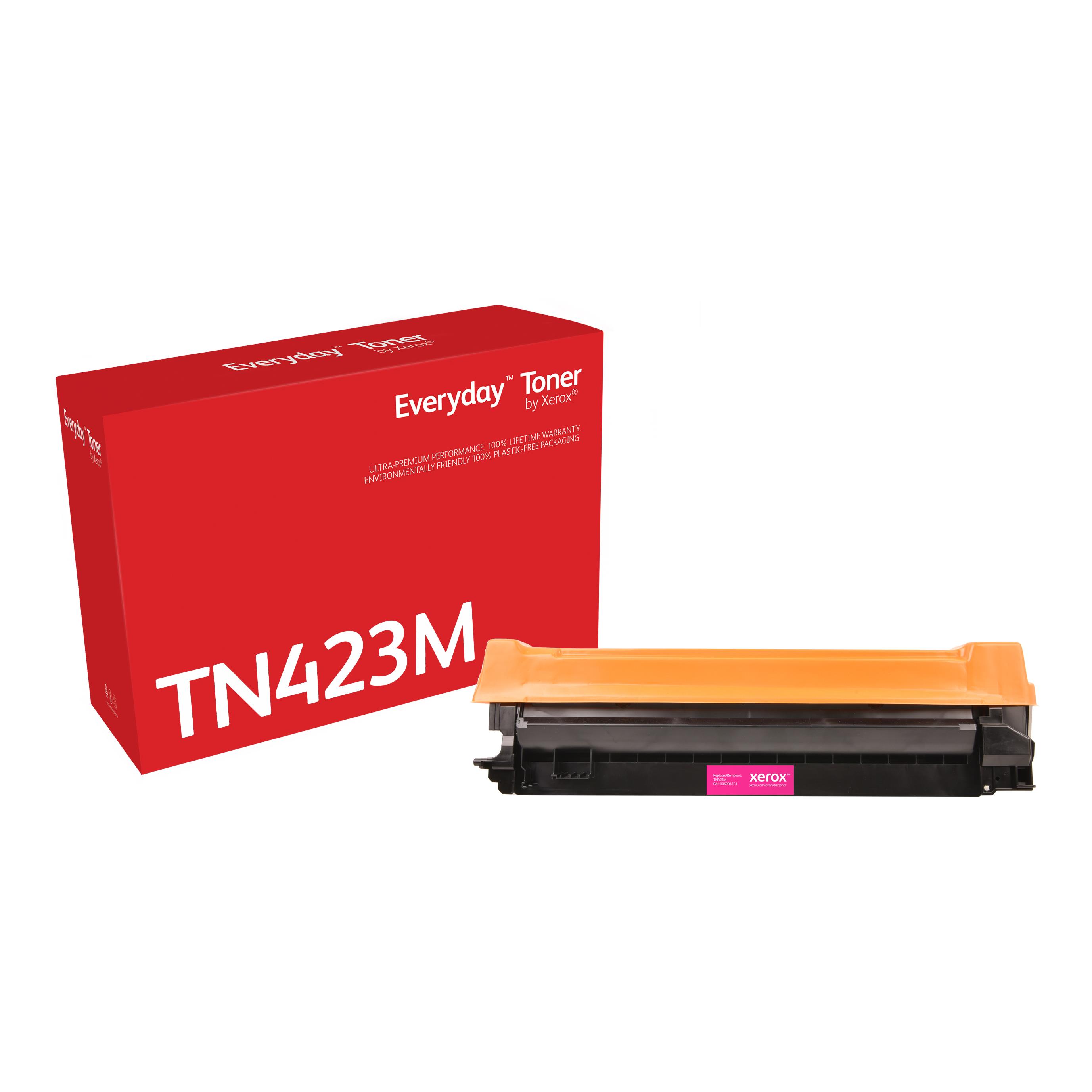 Cartouches de toner - Toner magenta everyday de xerox compatible avec brother tn-423m, grande capacit�