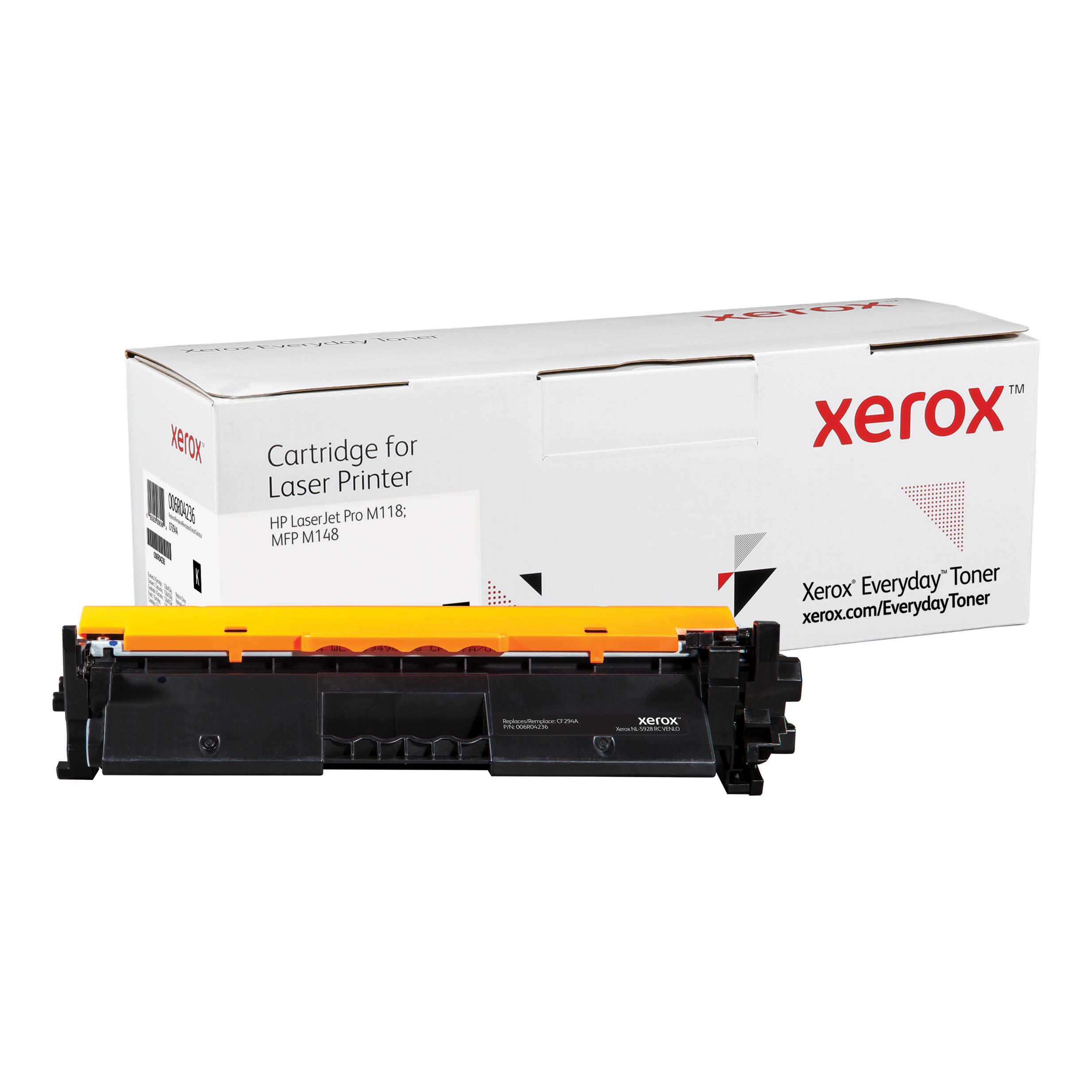 Cartouches de toner - Toner noir everyday de xerox compatible avec hp 94a (cf294a), capacit standard