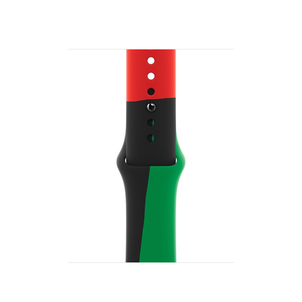 Bande - Apple muq53zm/a accessoire intelligent  porter sur soi bande noir, vert, rouge fluorolastomre