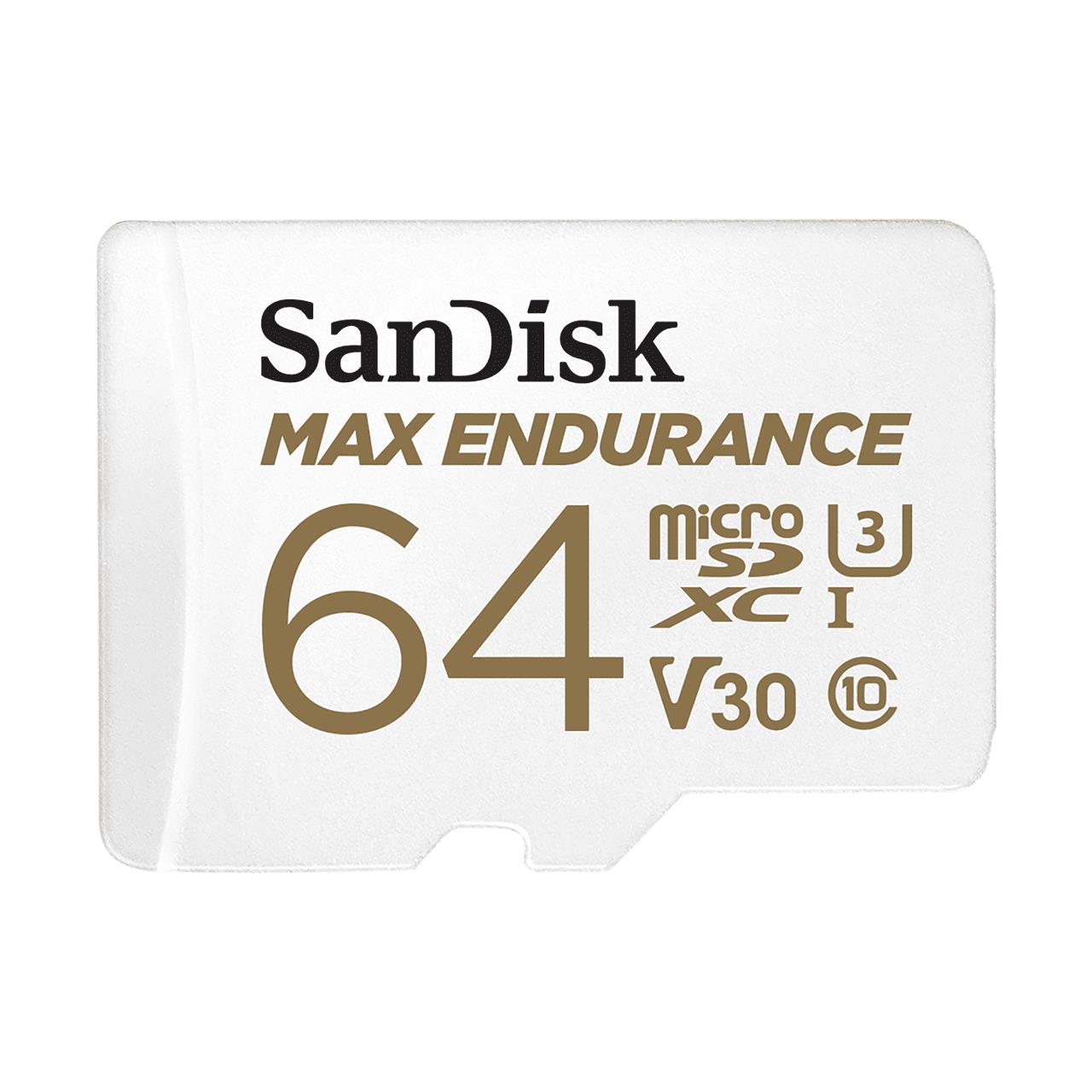 Sandisk max endurance 64 go microsdxc uhs-i classe 10