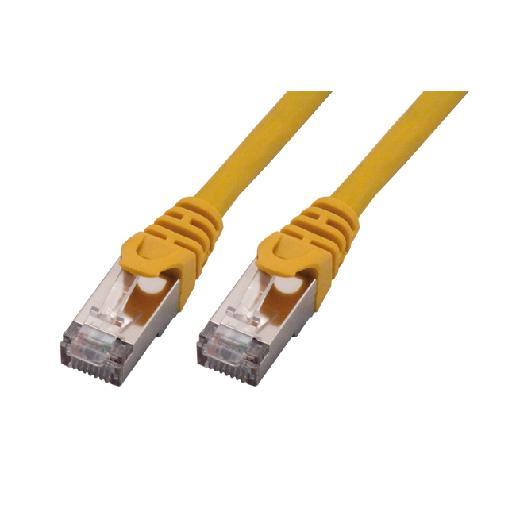 Mcl 20m cat6a s/ftp cble de rseau jaune s/ftp (s-stp)