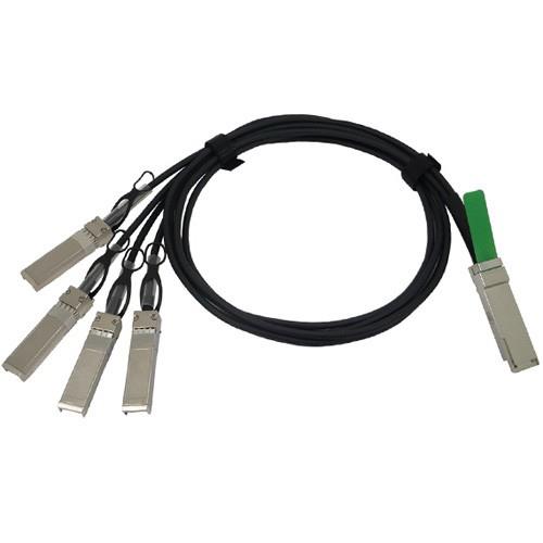 Cisco qsfp - 4xsfp10g, 3m cble infiniband et  fibres optiques qsfp+ 4 x sfp+ noir