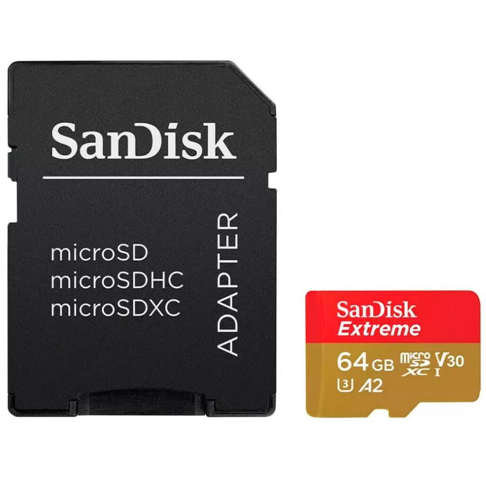 Sandisk extreme plus 64 go microsdxc classe 10