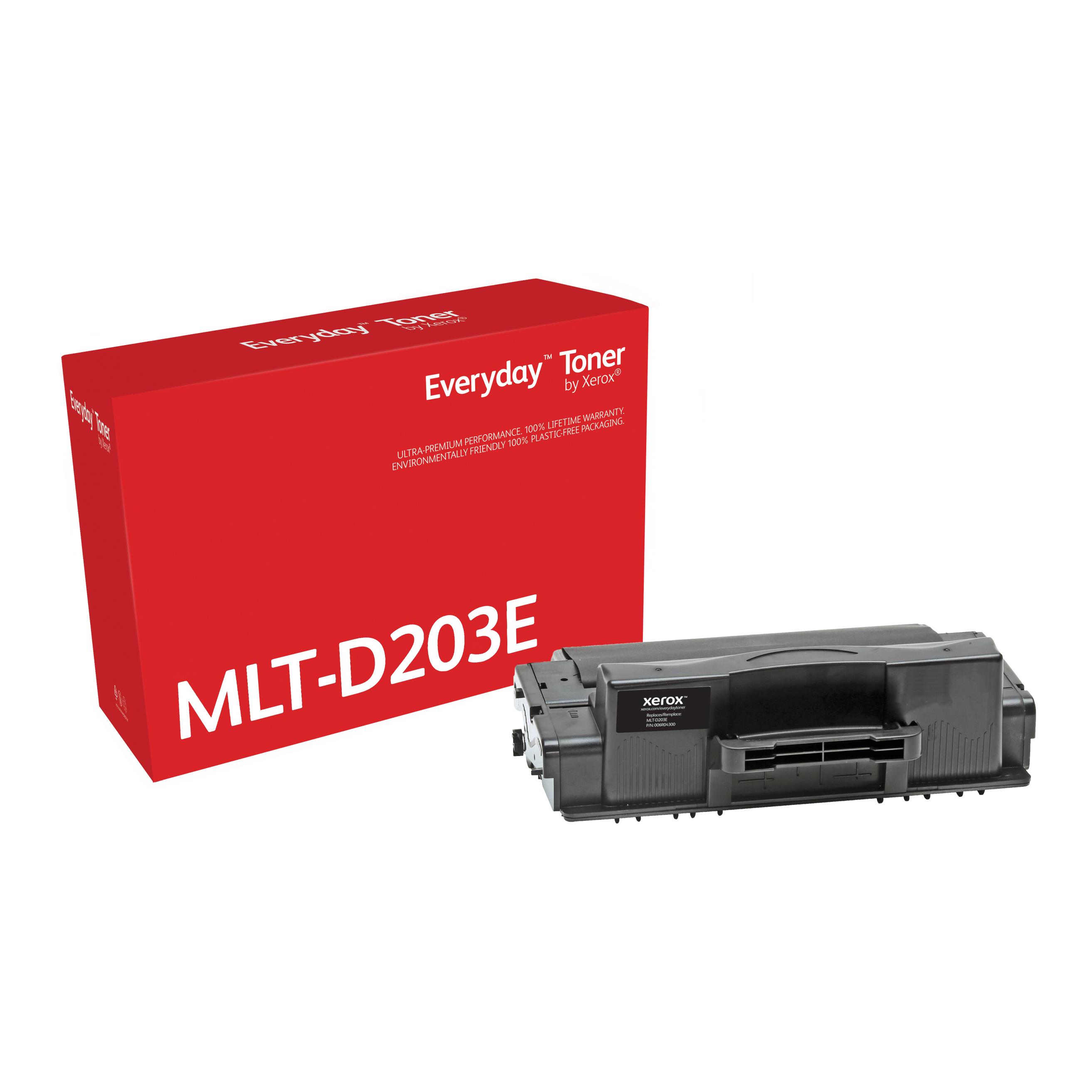 Cartouches de toner - Toner noir everyday de xerox compatible avec samsung mlt-d203e, grande capacit�
