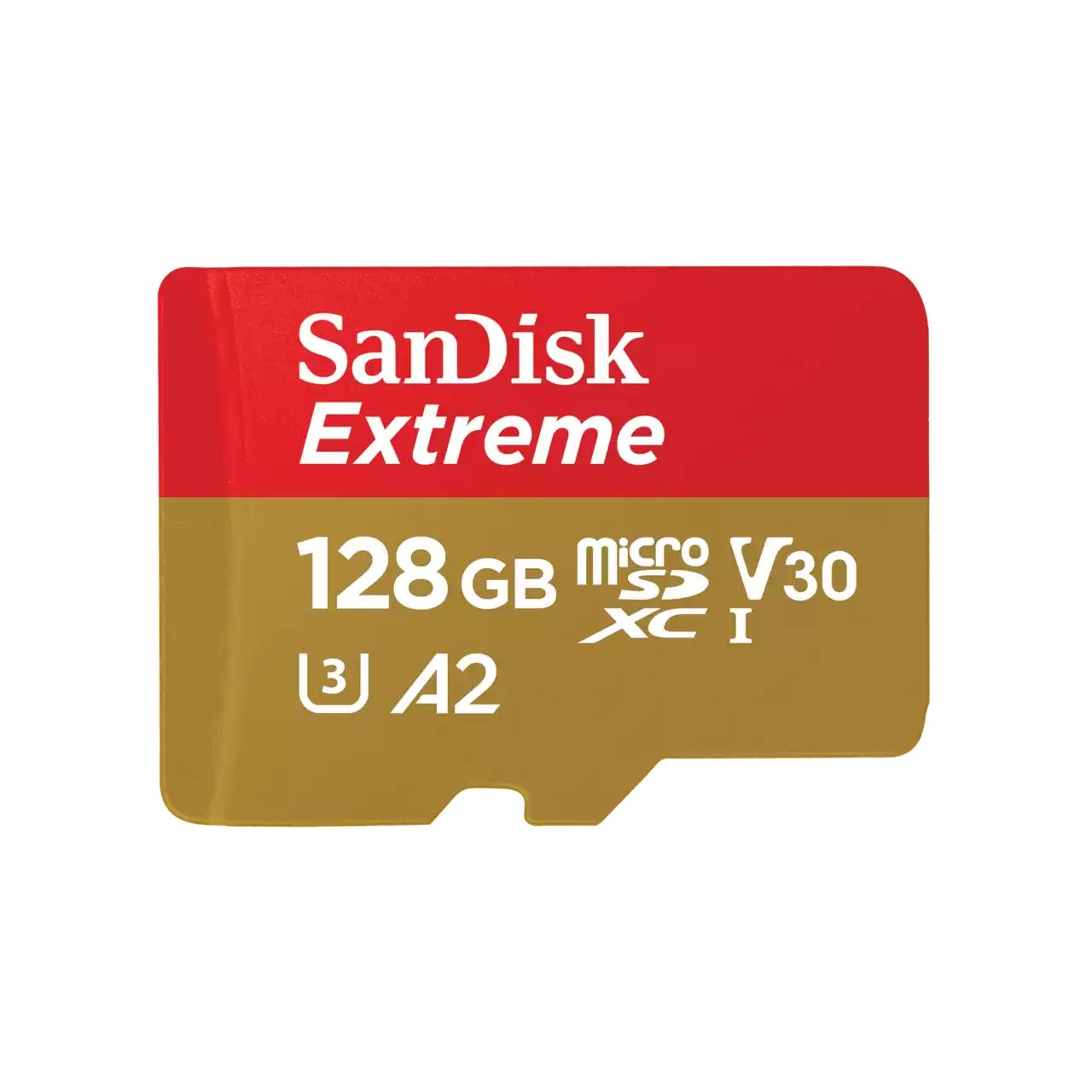 Sandisk extreme 128 go microsdxc uhs-i classe 10