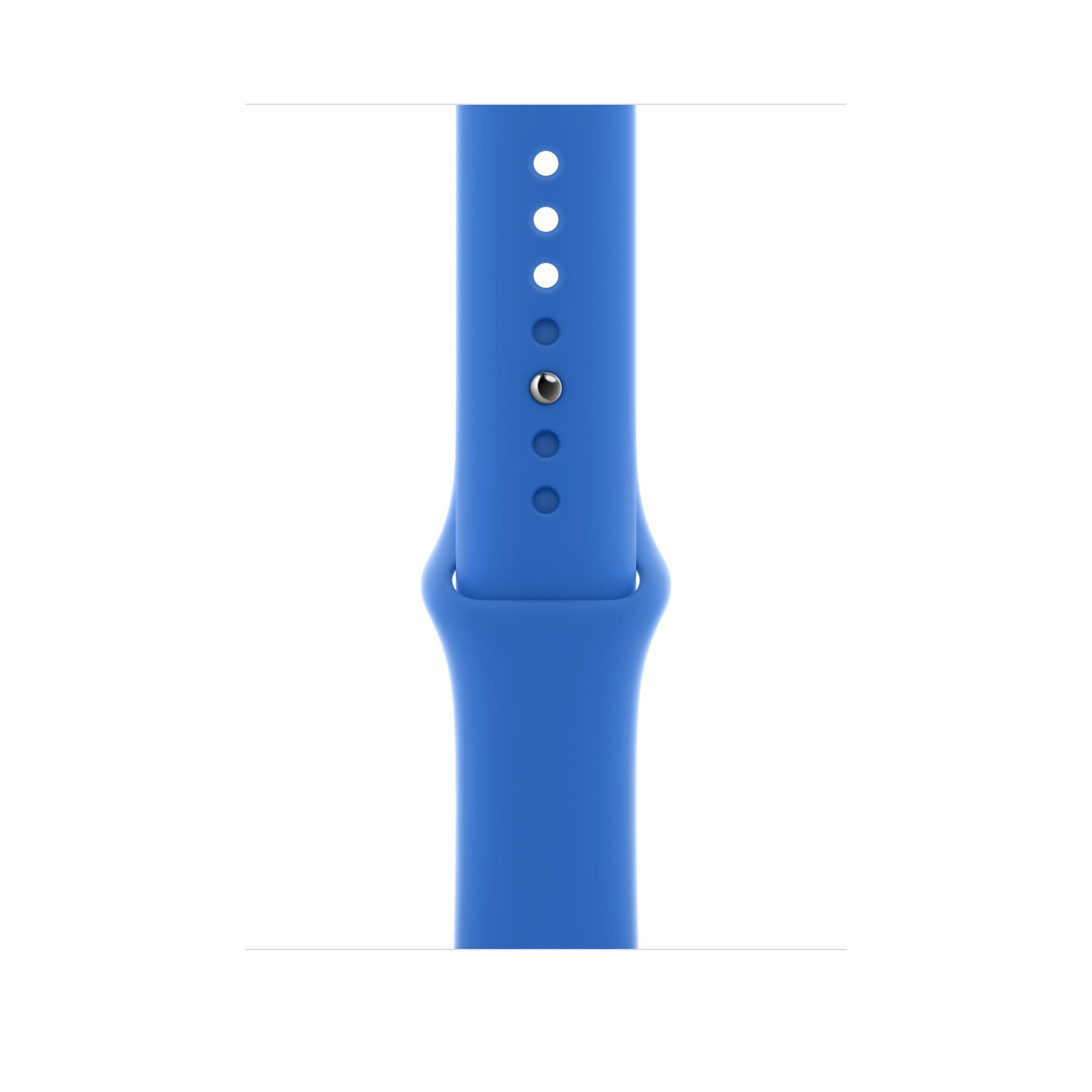 Bande - Apple mjk53zm/a accessoire intelligent  porter sur soi bande bleu fluorolastomre