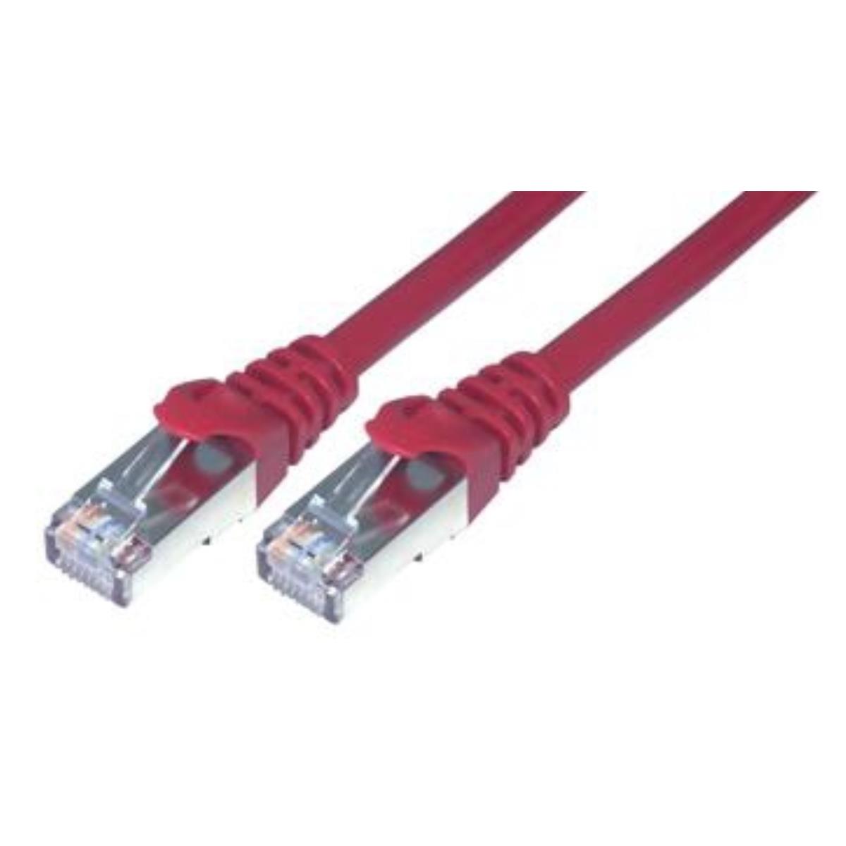 Mcl fcc6bm-20m/r cble de rseau rouge cat6 f/utp (ftp)