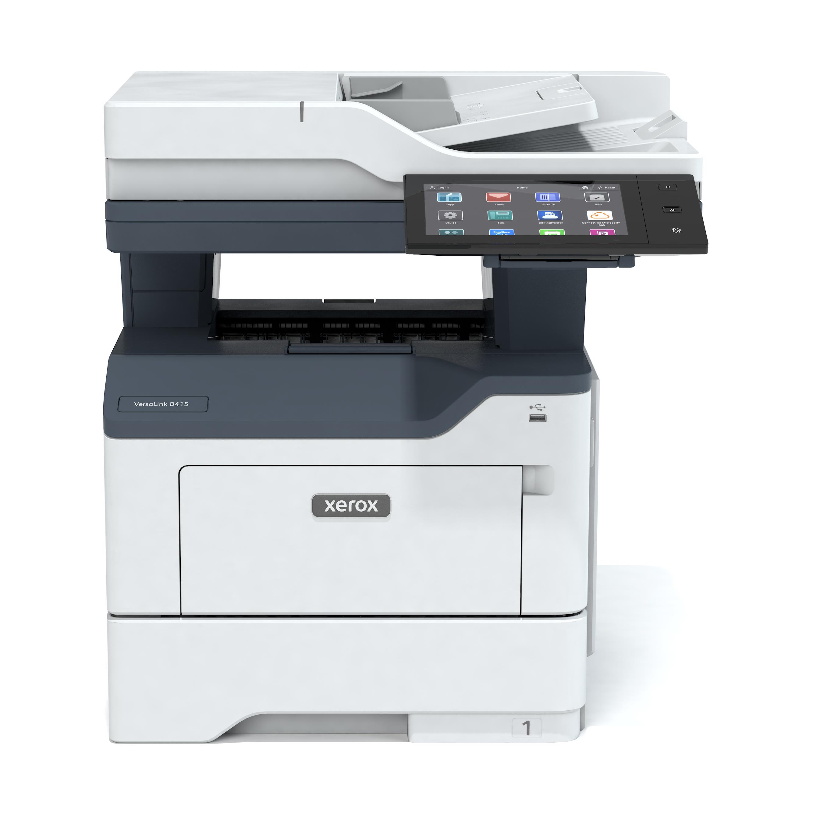 Xerox versalink b415 a4 47 ppm - copie/impression/numrisation/fax recto verso ps3 pcl5e/6 2 magasins, total 650 feuilles