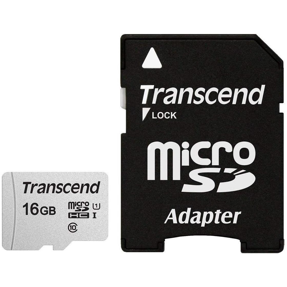 Transcend microsdhc 300s 16gb 16 go nand classe 10