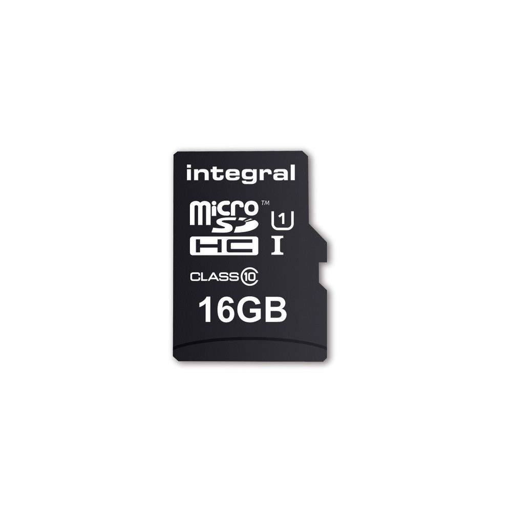 Integral inmsdh16g10-90u1 mmoire flash 16 go microsd uhs-i