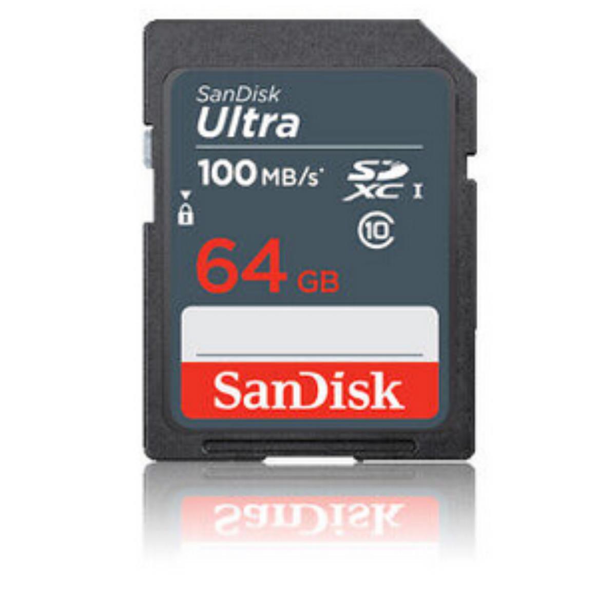 Sandisk ultra 64 go sdxc uhs-i classe 10