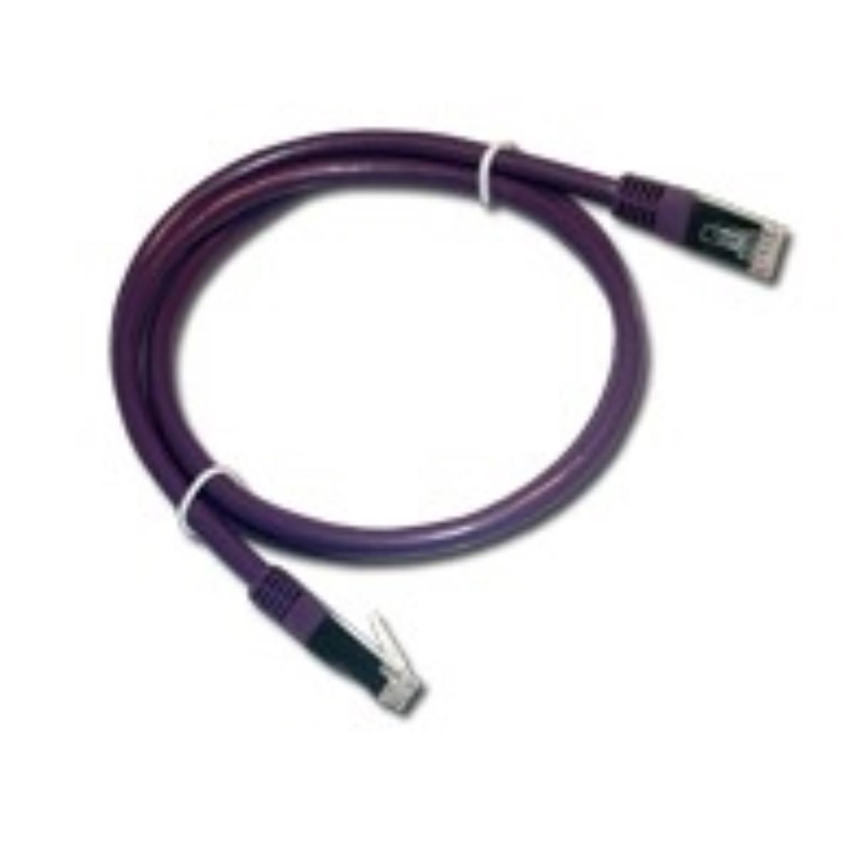 Mcl cable rj45 cat6 5.0 m purple cble de rseau violet 5 m f/utp (ftp)