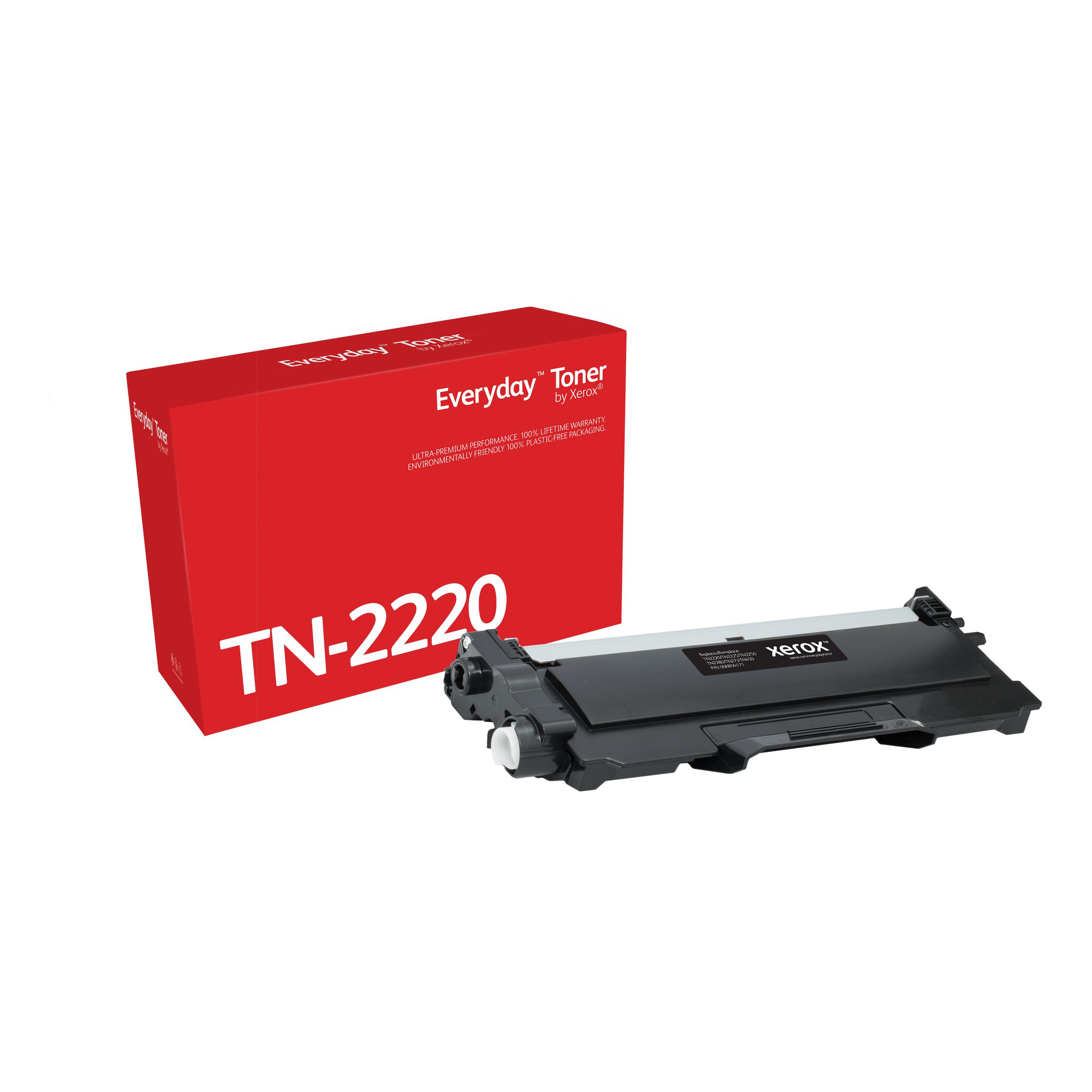 Cartouches de toner - Toner mono everyday de xerox compatible avec brother tn2220, capacit� standard