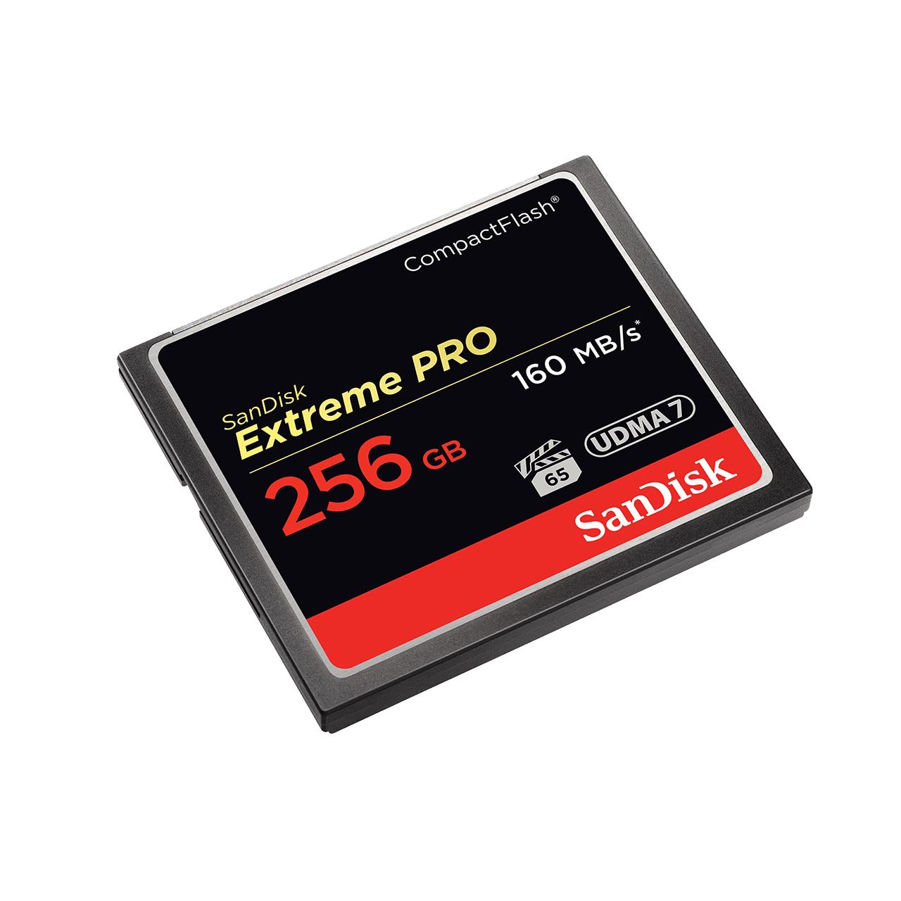 Sandisk extreme pro, 256gb 256 go compactflash