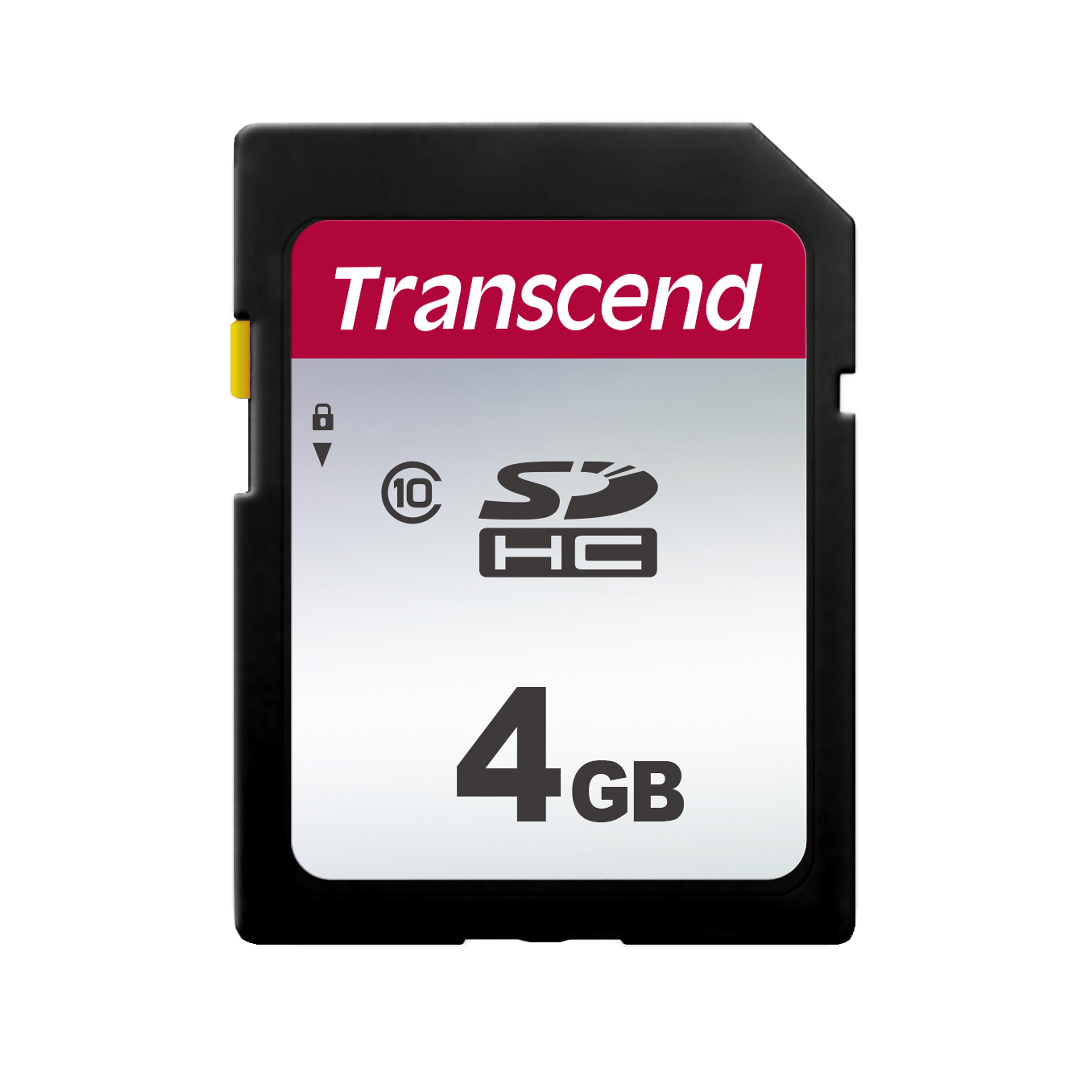 Transcend sdhc 300s 4gb 4 go nand classe 10