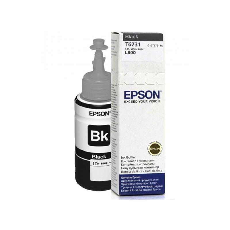 Cartouches pour imprimantes - Epson t6731 black ink bottle 70ml