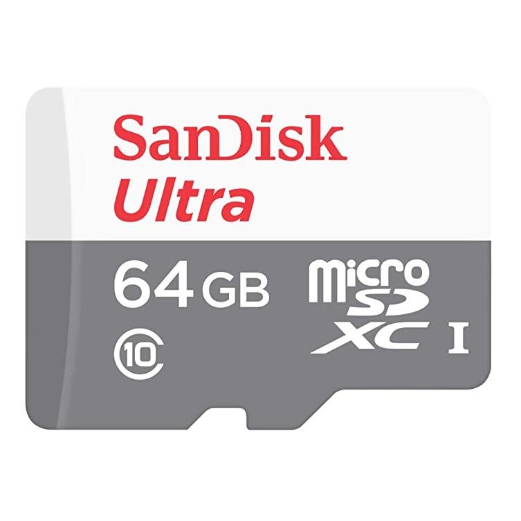 Sandisk sdsqunr-064g-gn3mn mmoire flash 64 go microsdxc classe 10
