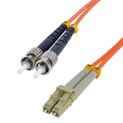 Mcl fjom2/stlc-3 cble infiniband et  fibres optiques 3 m st lc orange