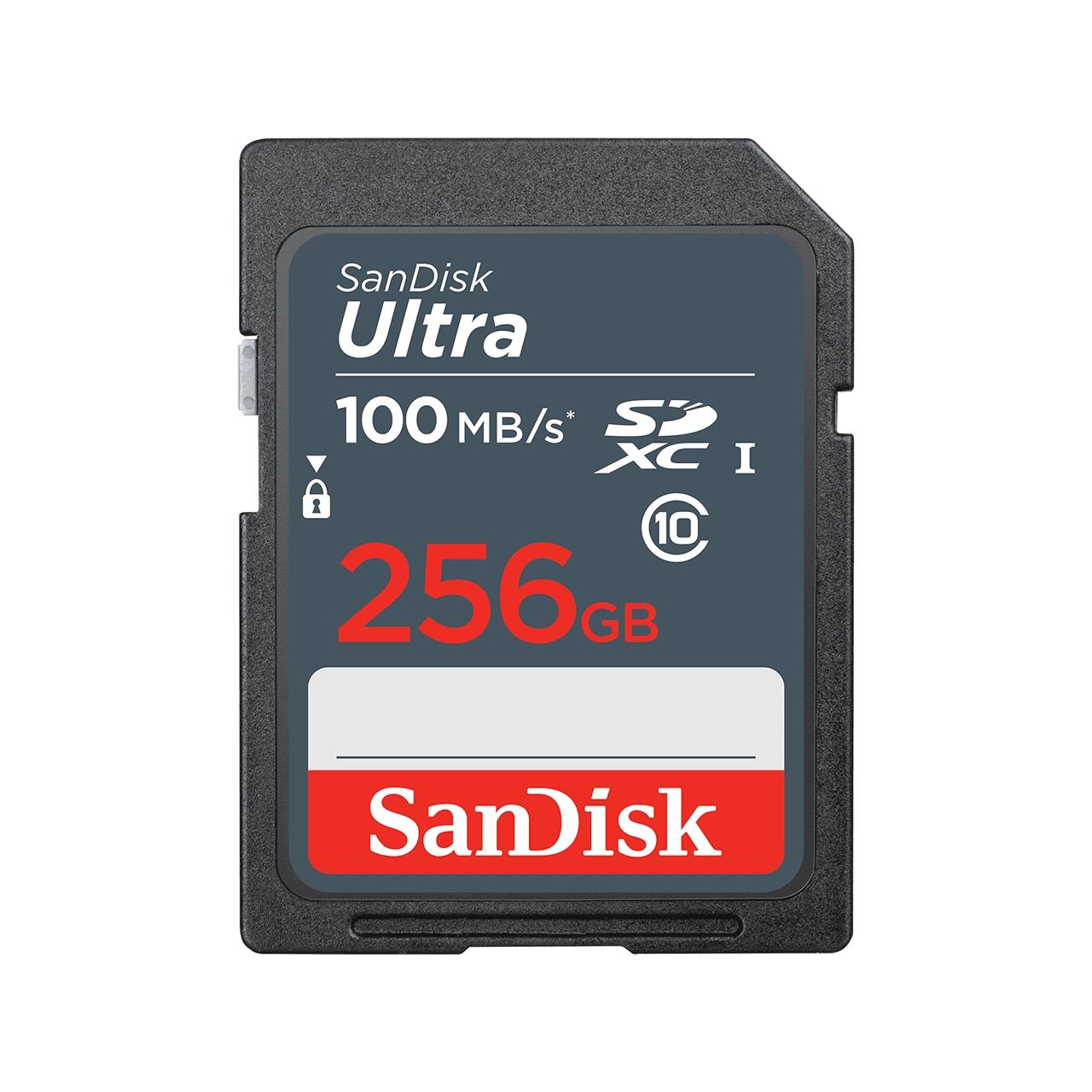 Sandisk ultra 256 go sdxc uhs-i classe 10