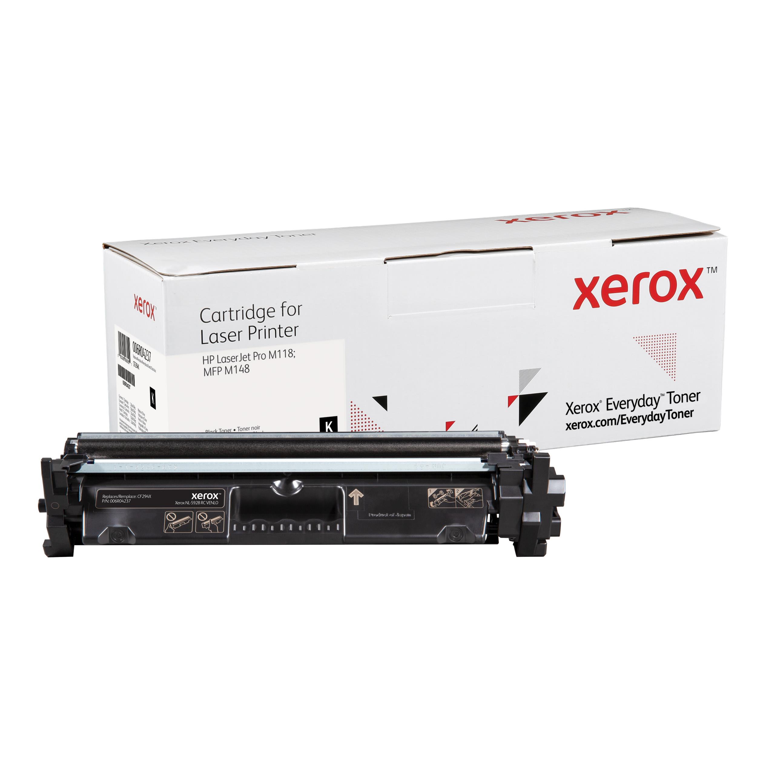 Cartouches de toner - Toner everyday noir de xerox compatible avec hp 94x (cf294x), grande capacit�