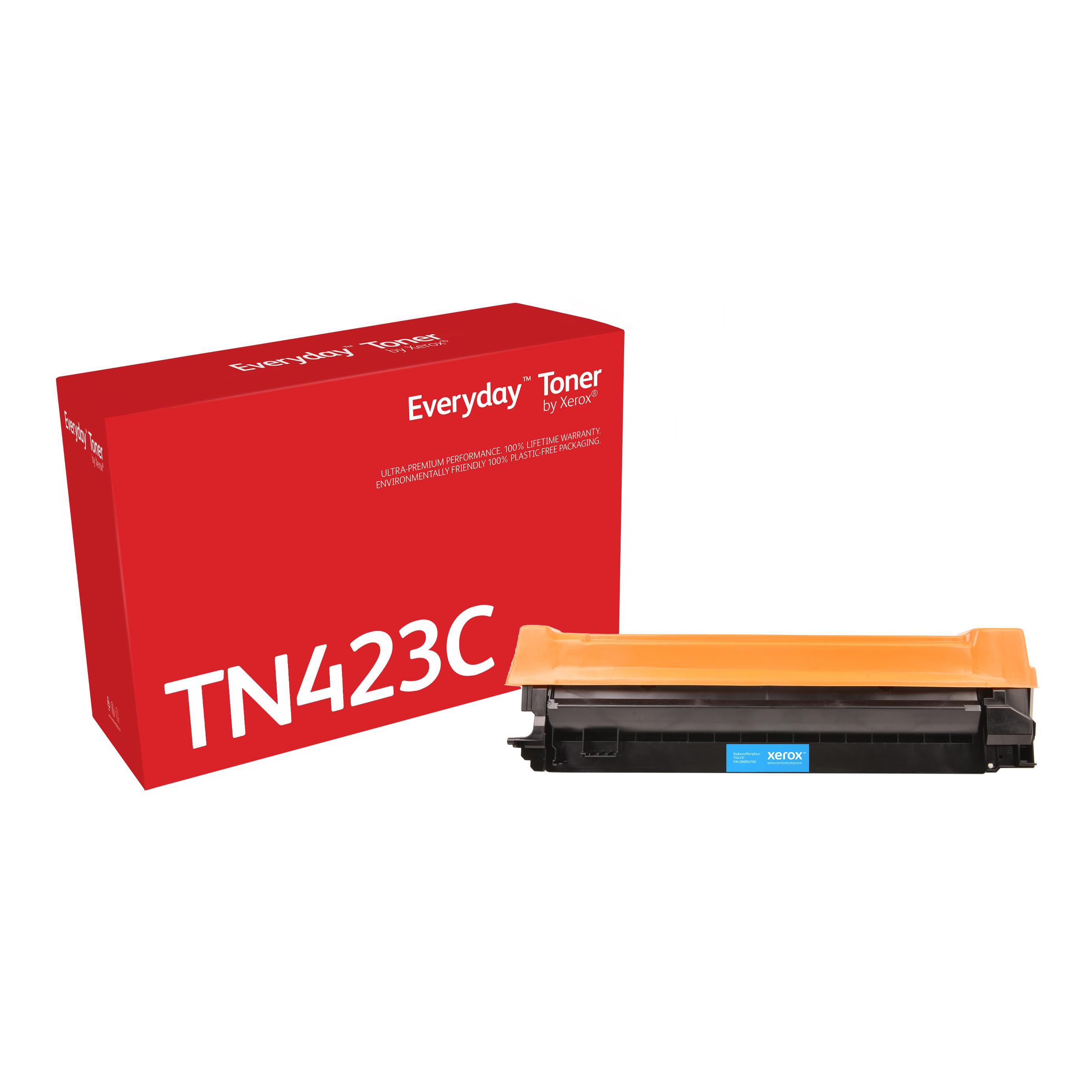 Cartouches de toner - Toner cyan everyday de xerox compatible avec brother tn-423c, grande capacit�