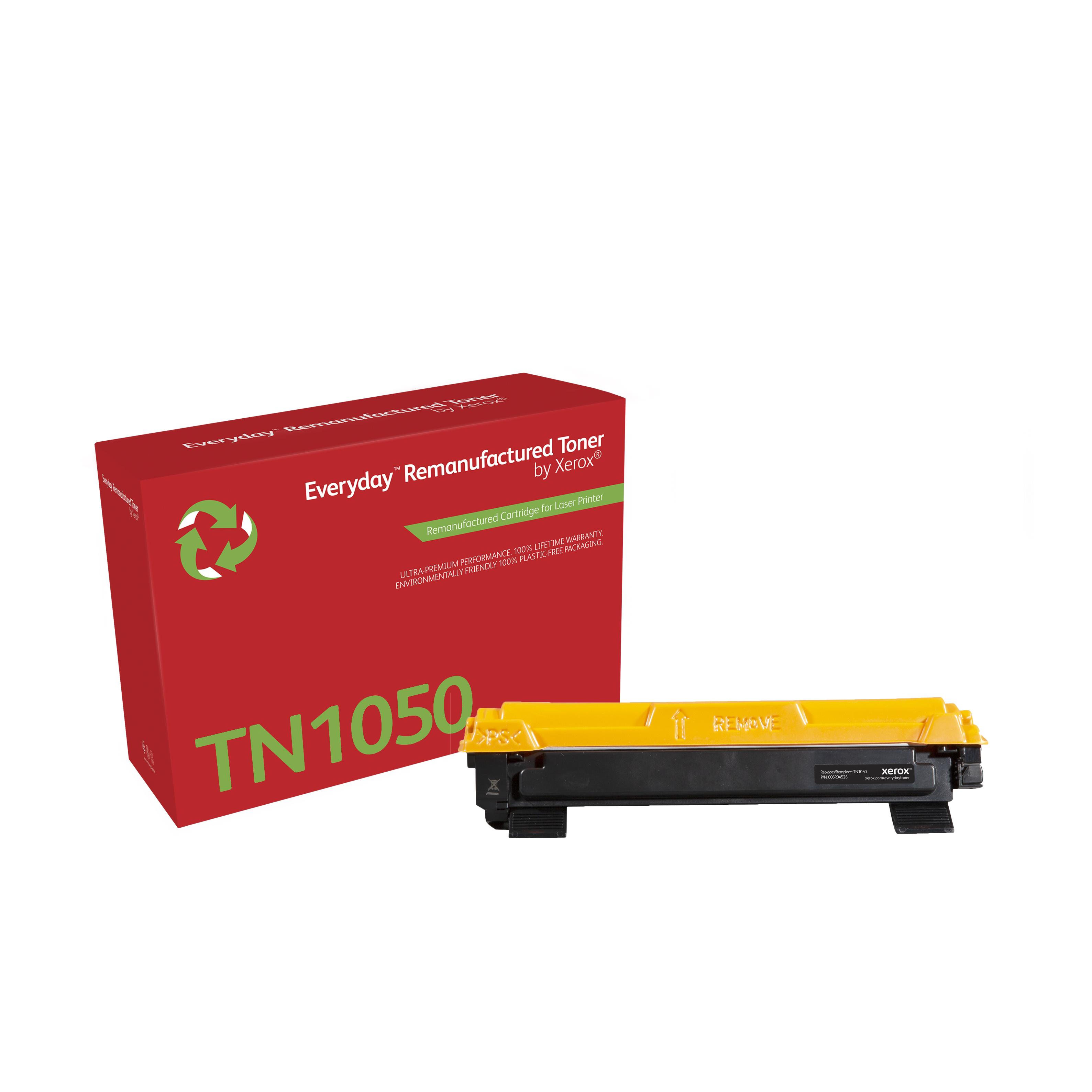 Cartouches de toner - Toner remanufactur mono everyday de xerox compatible avec brother tn1050, capacit standard