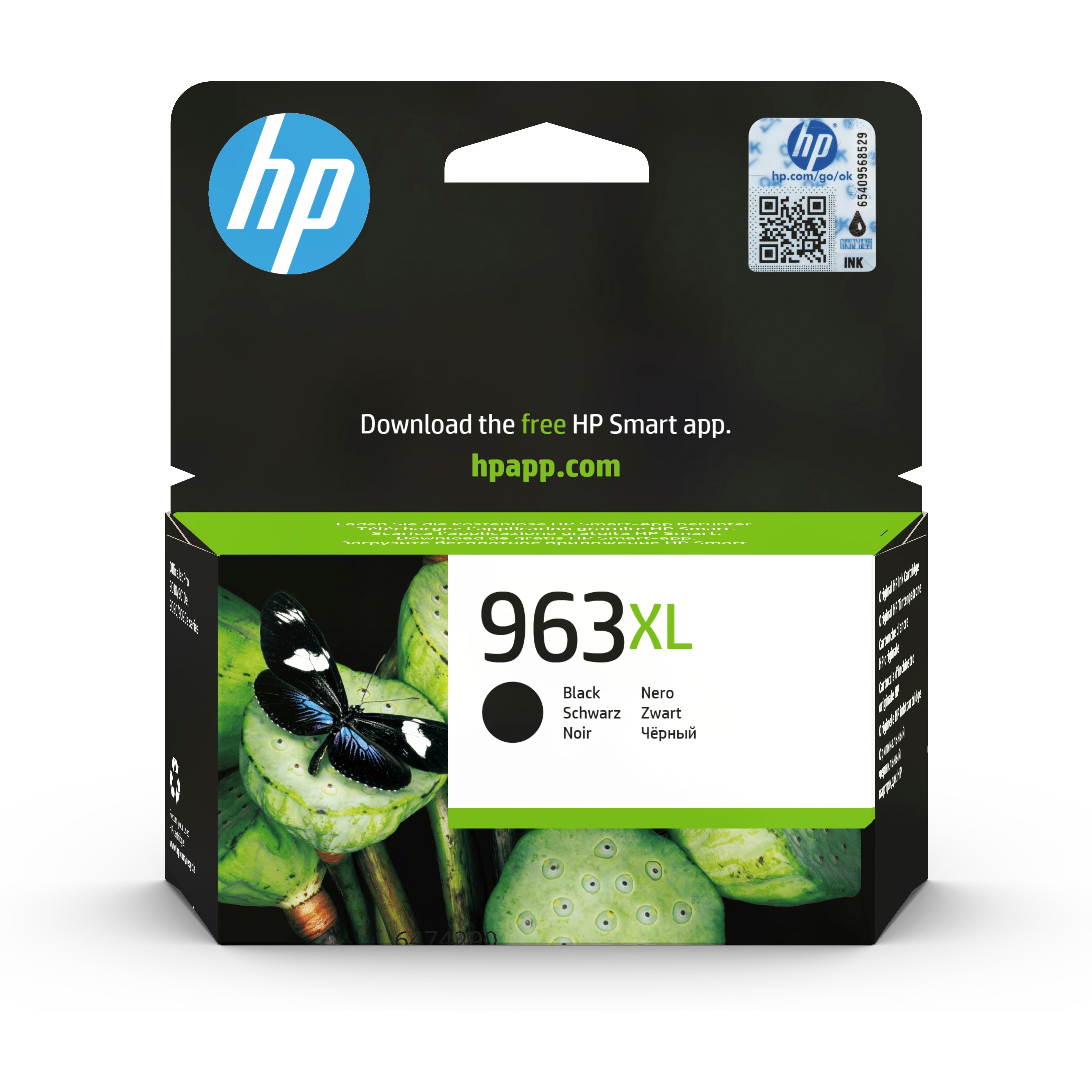 Cartouches pour imprimantes - Hp 963xl cartouche d'encre noire authentique, grande capacit