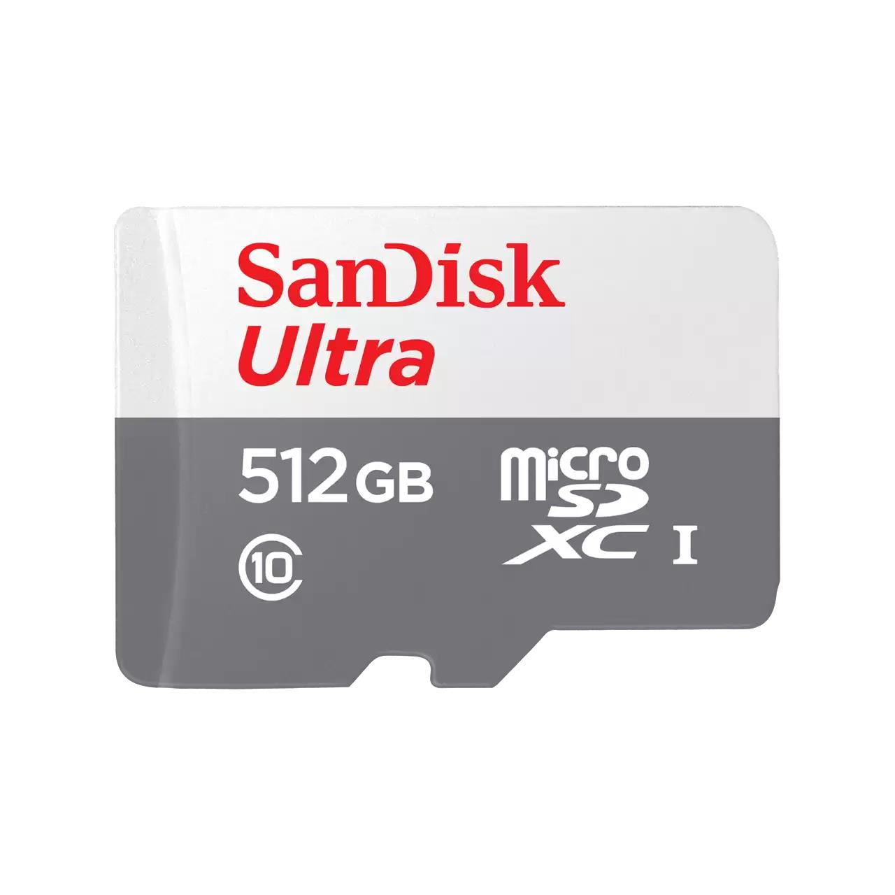 Sandisk ultra 512 go microsdxc uhs-i classe 10