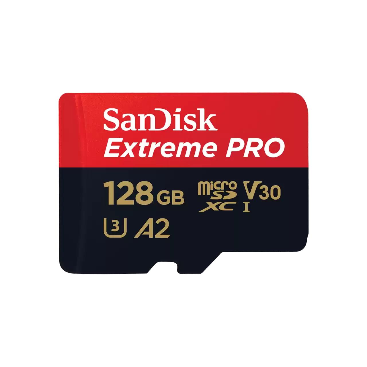 Sandisk extreme pro 128 go microsdxc uhs-i classe 10