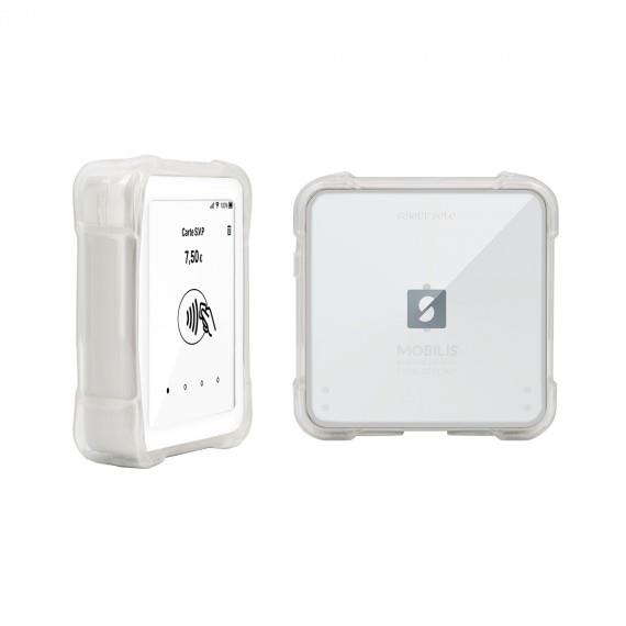 Mobilis 058018 accessoire de systme de paiement en point de vente tui de protection pos transparent