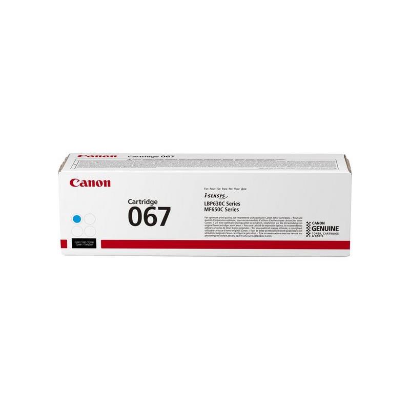 Cartouches de toner - Canon 067 cartouche de toner 1 pice(s) original cyan