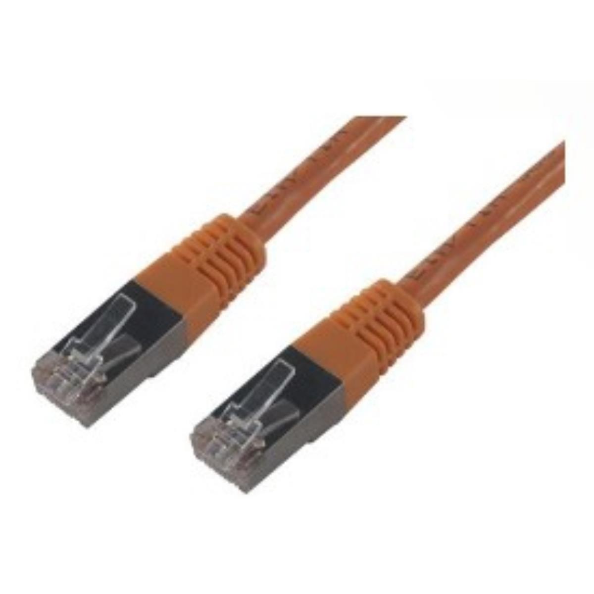 Mcl fcc6bm-20m/o cble de rseau orange cat6 f/utp (ftp)