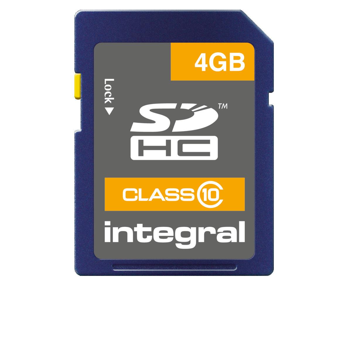 Integral insdh4g10v1 mmoire flash 4 go sd uhs-i