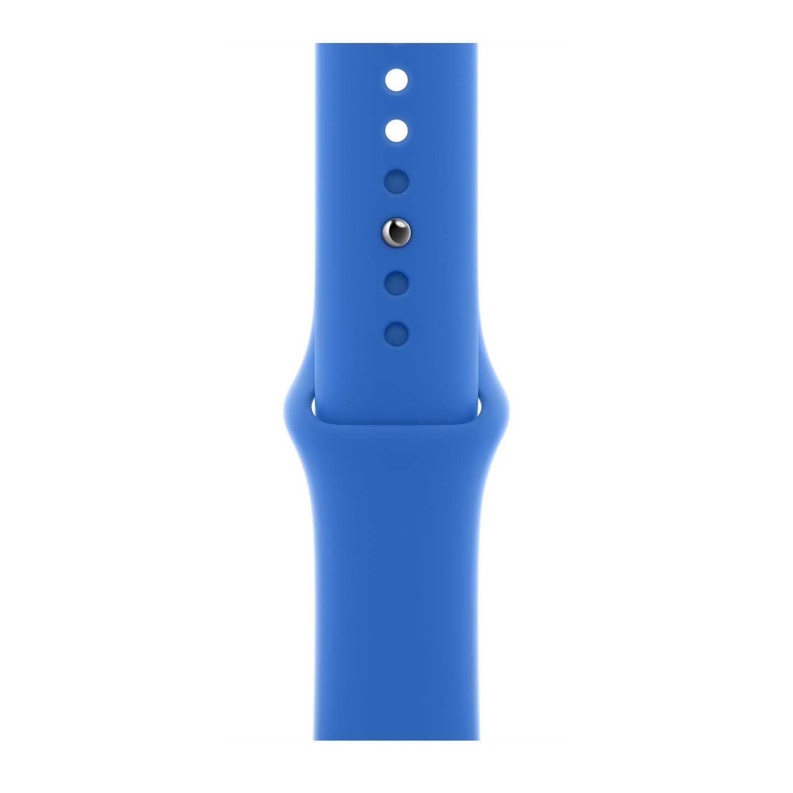 Bande - Apple mjk23zm/a accessoire intelligent  porter sur soi bande bleu fluorolastomre