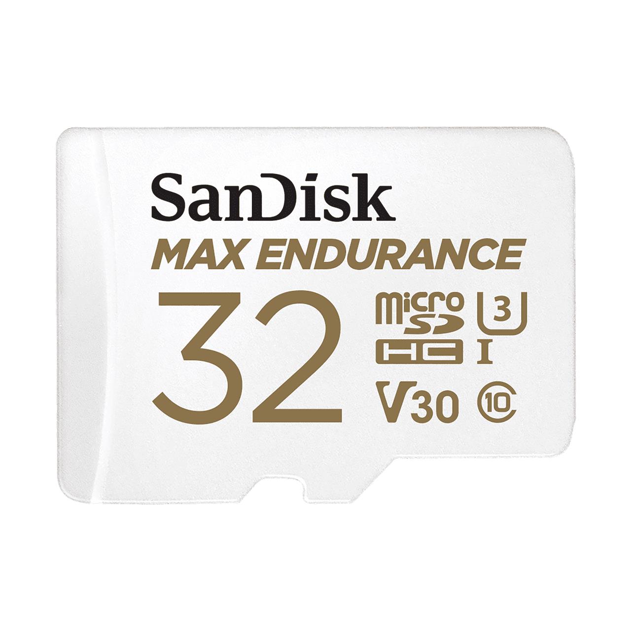 Sandisk max endurance 32 go microsdhc uhs-i classe 10