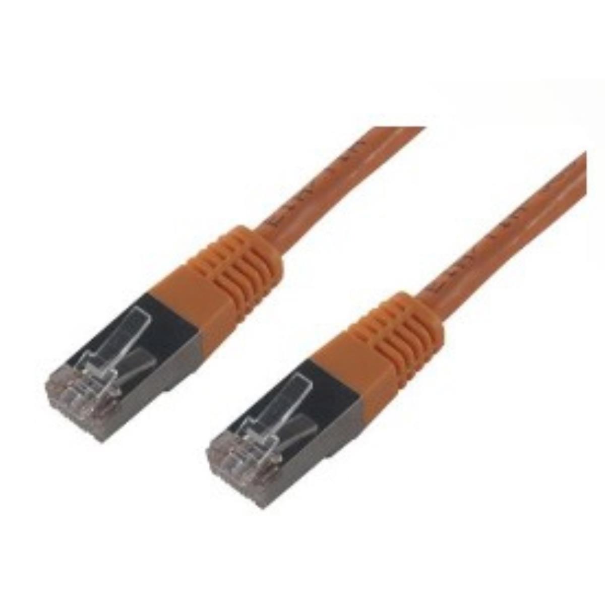 Mcl fcc6bm-15m/o cble de rseau orange cat6 f/utp (ftp)