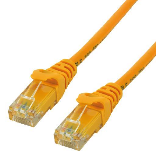 Mcl 0.5m cat6 u/utp cble de rseau jaune 0,5 m u/utp (utp)