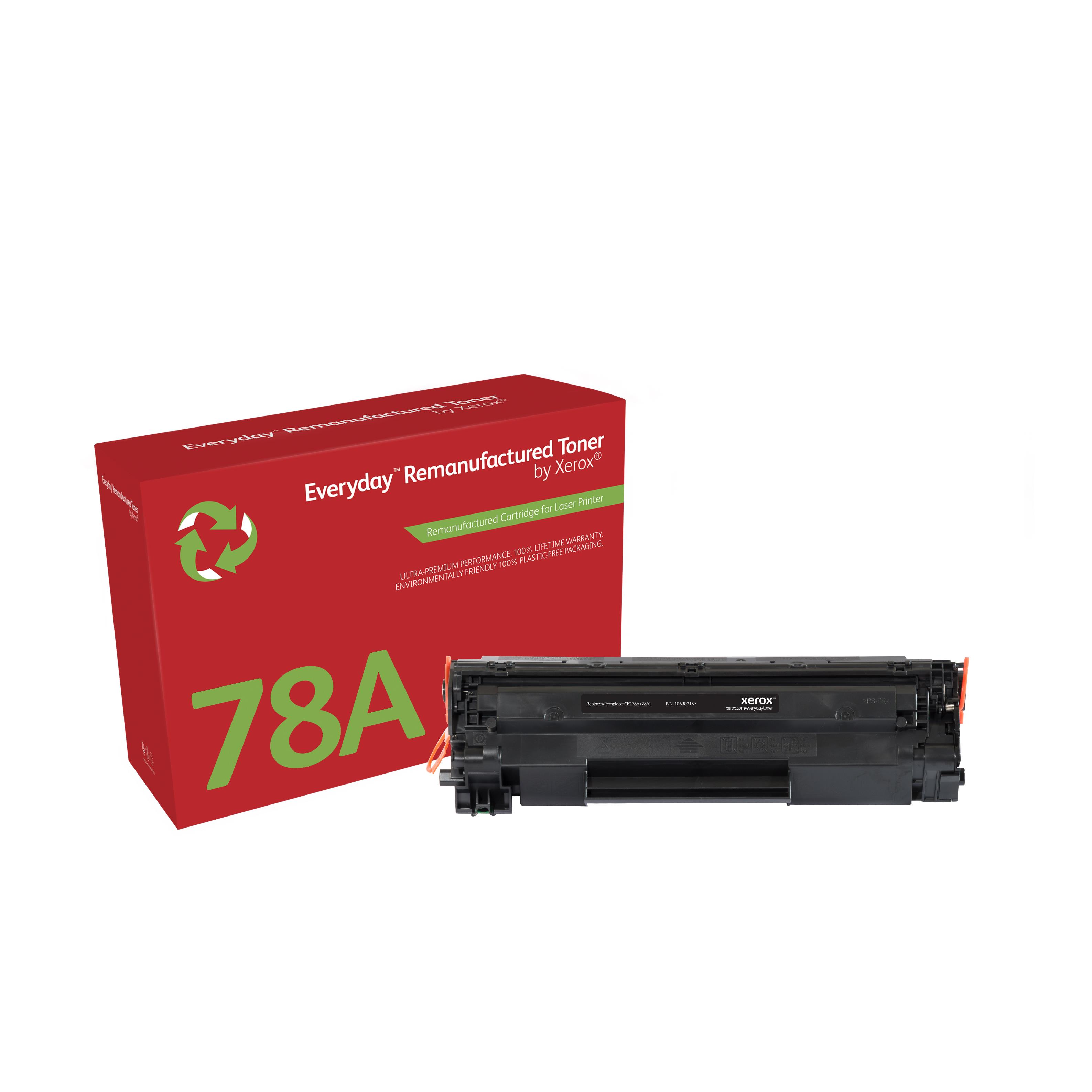 Cartouches de toner - Toner remanufactur mono everyday de xerox compatible avec hp 78a (ce278a), capacit standard