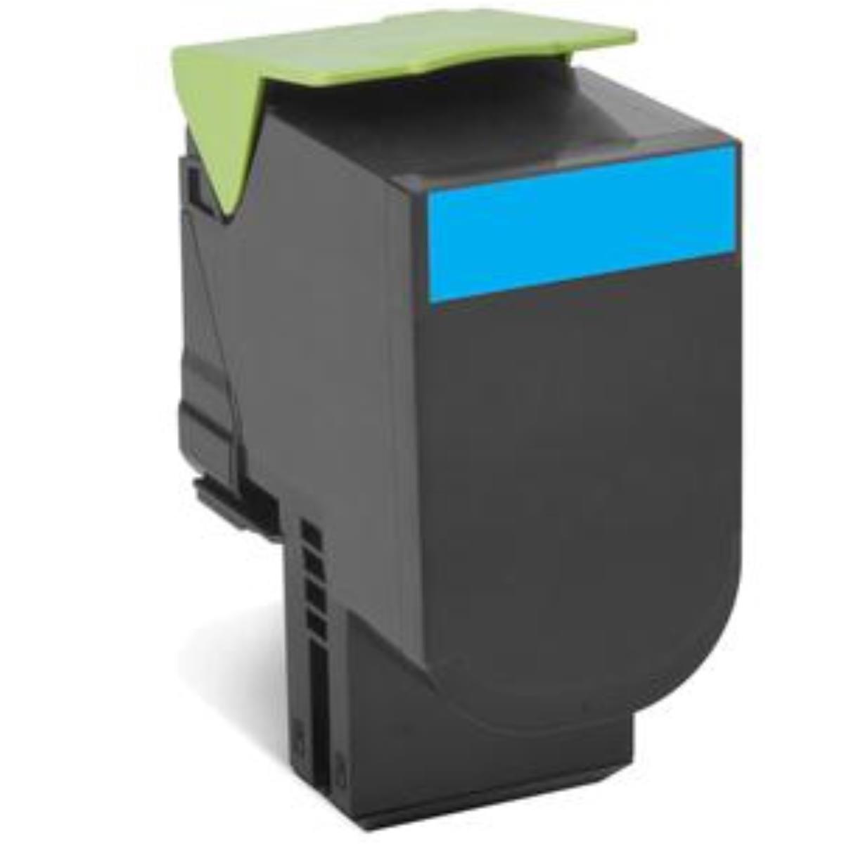 Cartouches de toner - Lexmark 80c2hce cartouche de toner 1 pice(s) original cyan