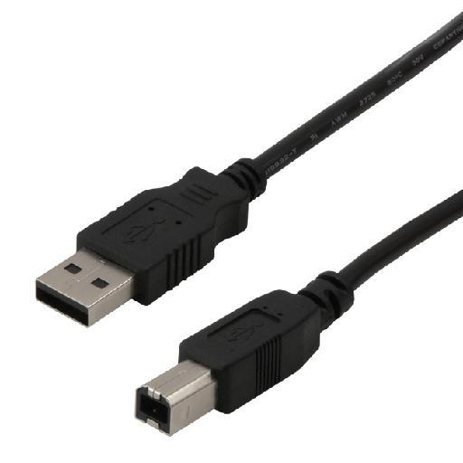 Mcl 5m usb a/usb b cble usb usb 2.0 noir