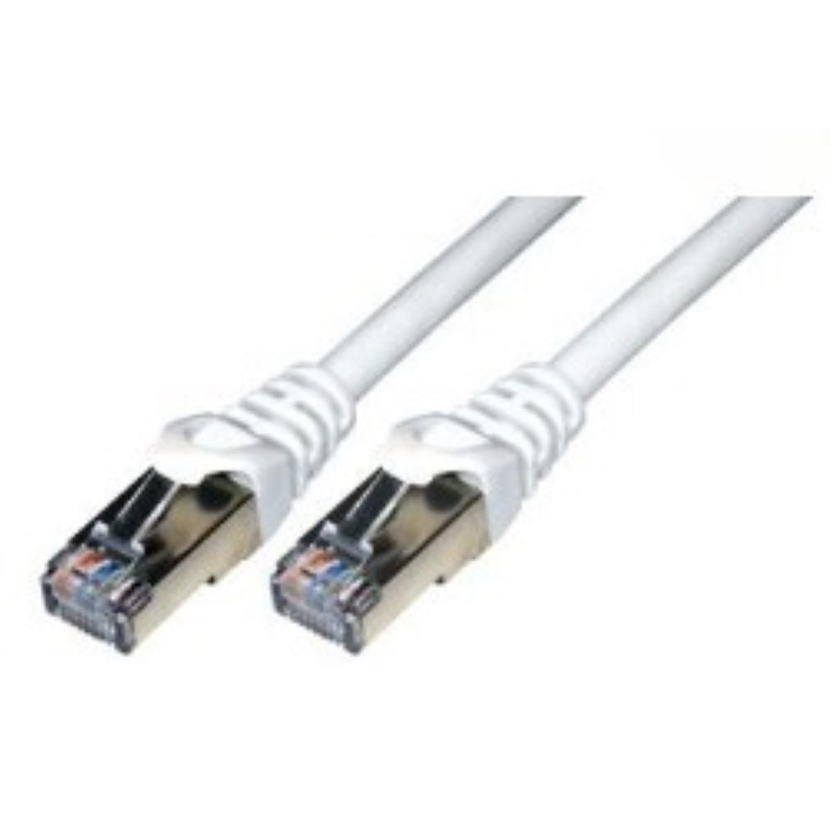Mcl fcc6bm-5m/w cble de rseau blanc cat6 f/utp (ftp)