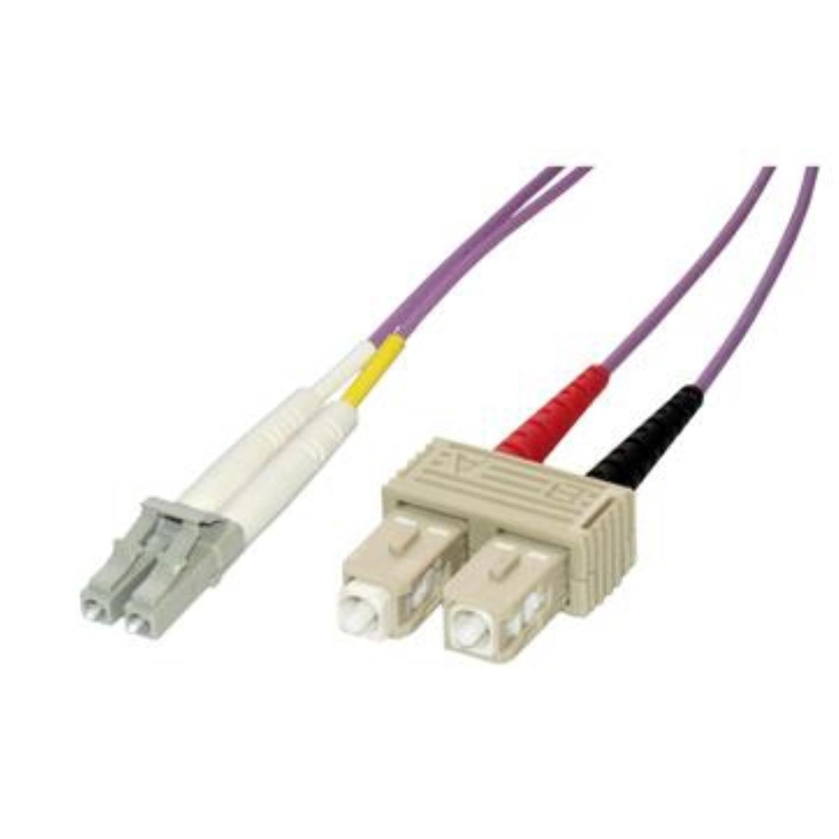 Mcl fjom3/sclc-3m cble infiniband et  fibres optiques sc lc lc/sc couleur aqua