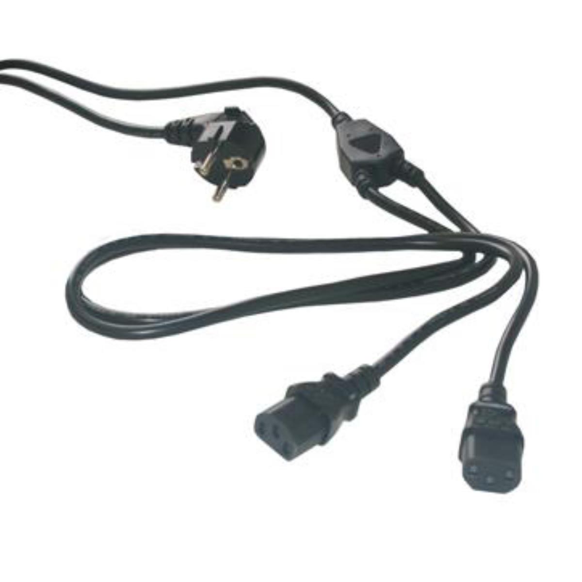 Mcl mc909-3m cble lectrique noir coupleur c13
